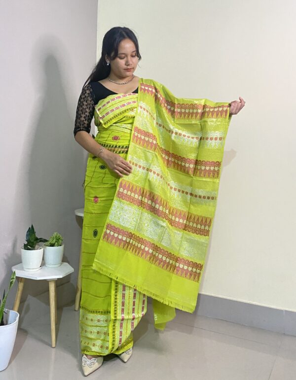 Padmini Pat - Dokhona Set (With Jwmgra)