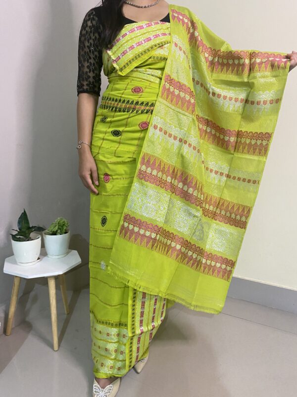 Padmini Pat - Dokhona Set (With Jwmgra)