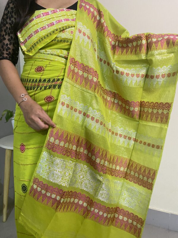 Padmini Pat - Dokhona Set (With Jwmgra)