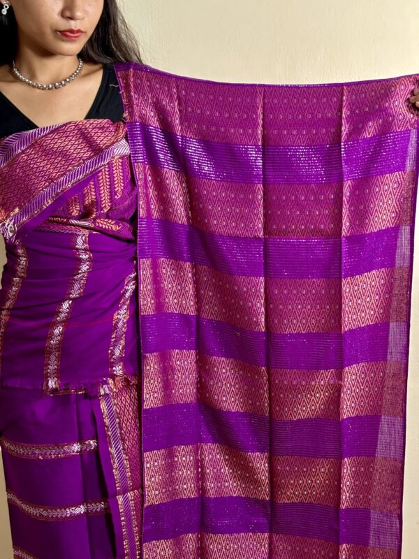Rich Purple Dokhona