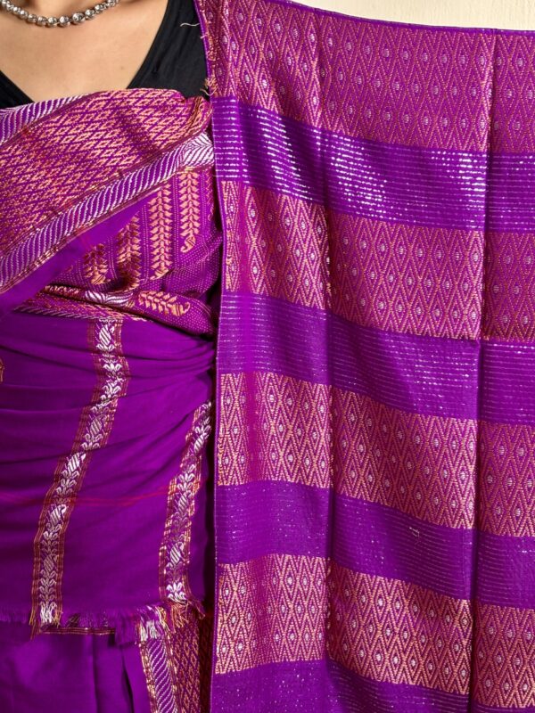 Rich Purple Dokhona