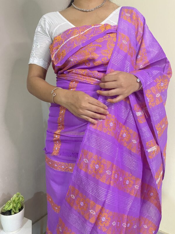 Lavender | Orange-Gold Dokhona | Jobha