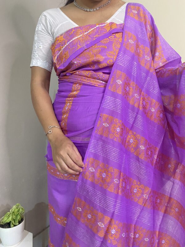 Lavender | Orange-Gold Dokhona | Jobha