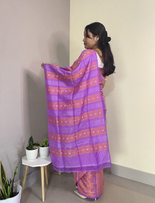 Lavender | Orange-Gold Dokhona | Jobha