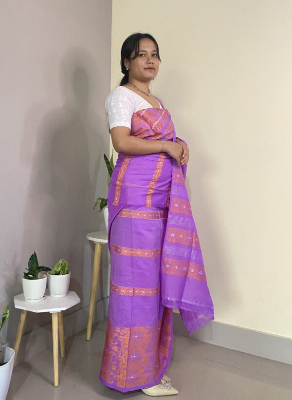 Lavender | Orange-Gold Dokhona | Jobha
