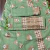 Sage Green Dokhona-Golden Agor